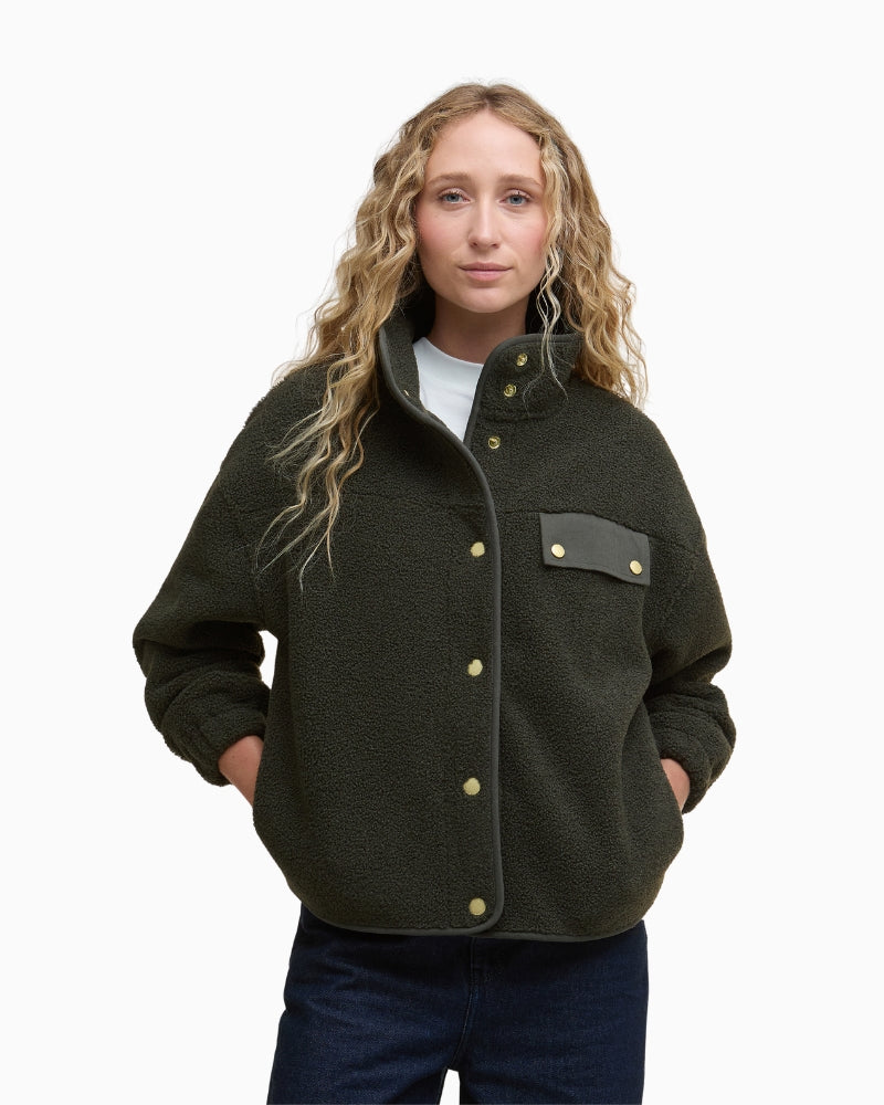 Barbour Mabel Fleece in olive 