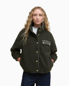 Barbour Mabel Fleece in olive 