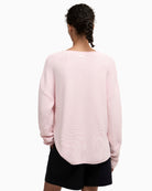 Barbour Marine knitted jumper pink, back view – Áines Boutique