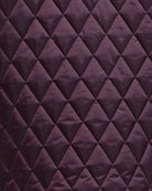 Fabric details and close-up look of diamond quilting 