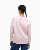 Back view of Barbour Northumberland Sweatshirt – pink