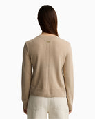 Barbour Penny Jumper Beige back view