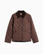 Barbour jacket sleeve cuff detail tonal trim quilting