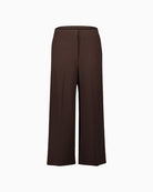 Plain cropped culottes by Betty Barclay with high waist and side pockets