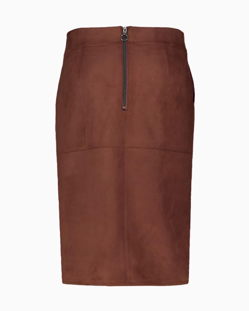 Betty Barclay - Faux Suede Skirt 