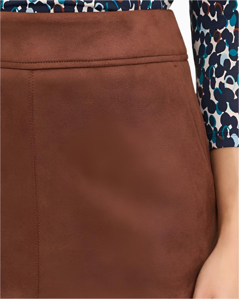 Betty Barclay - Faux Suede Skirt 