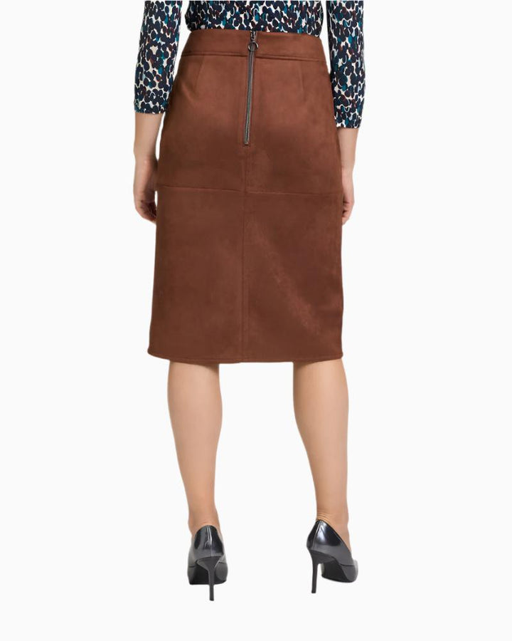 Betty Barclay - Faux Suede Skirt 