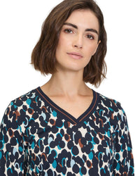 Betty Barclay - Longsleeve V Neck Top