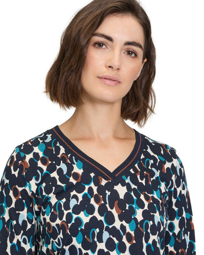 Betty Barclay - Longsleeve V Neck Top