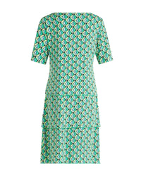 Betty Barclay - Short Sleeves Tiered Dress