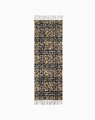 Full view of Betty Barclay patterned winter scarf in acrylic-viscose blend