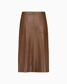 Betty Barclay A-Line Skirt in Tan back view