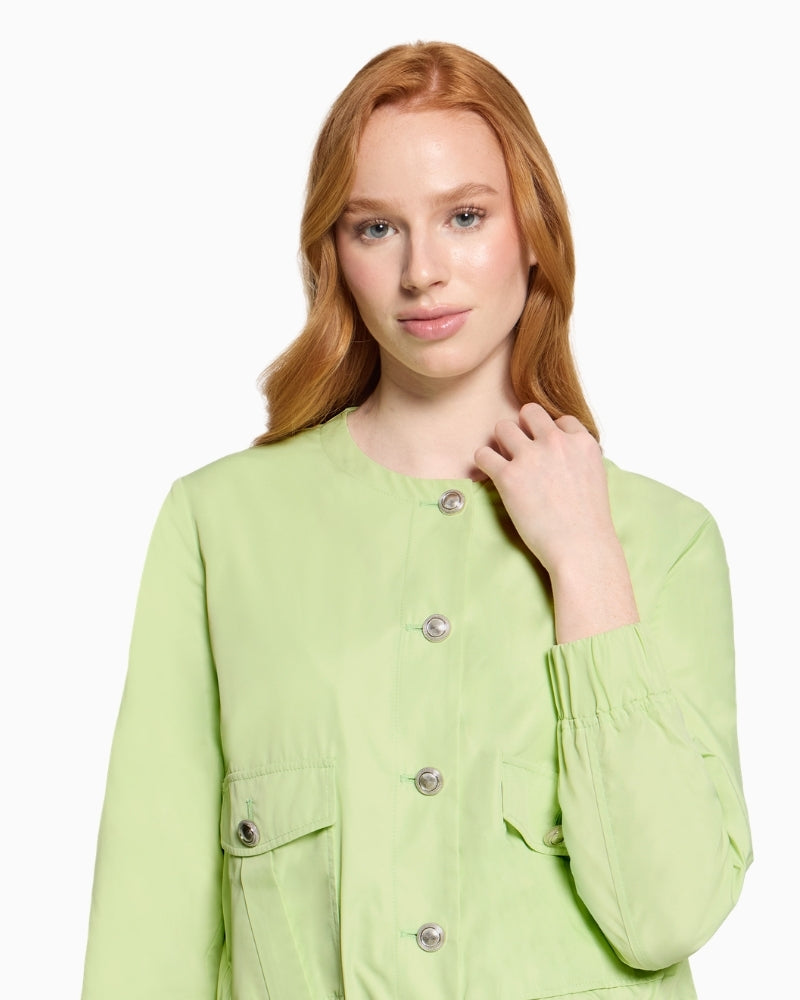 Betty Barclay Blazer Jacket foam green button detail