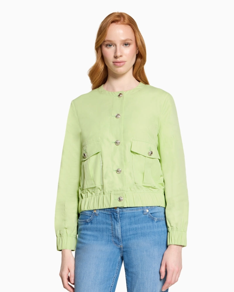 Betty Barclay Blazer Jacket foam green front view