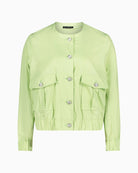 Betty Barclay Blazer Jacket foam green front view