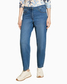 Betty Barclay Casual 7/8 Denim Pants in Denim front view