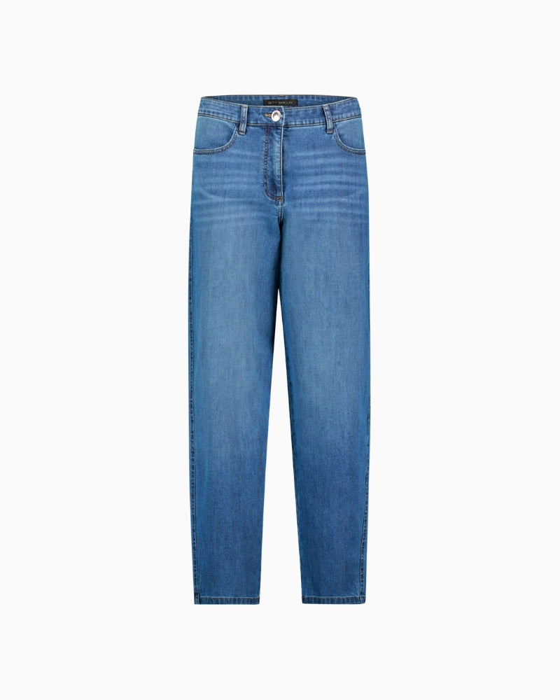 Betty Barclay Casual 7/8 Denim Pants in Denim leg detail