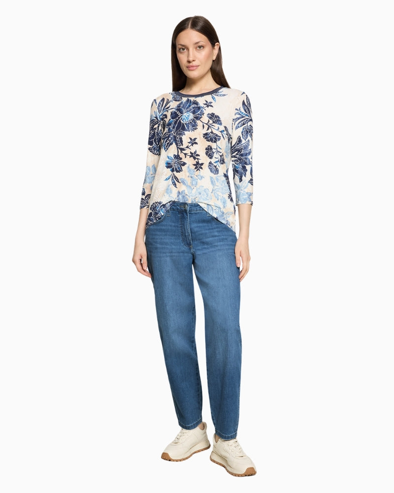 Betty Barclay Casual 7/8 Denim Pants in Denim styled view