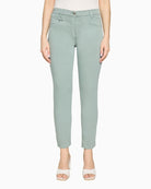 Betty Barclay Chinois Green 7/8 slim trousers front view