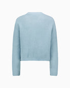 Betty Barclay Knit Cardigan in Pale Blue back view