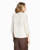 Betty Barclay Knit Jumper in Cream back view