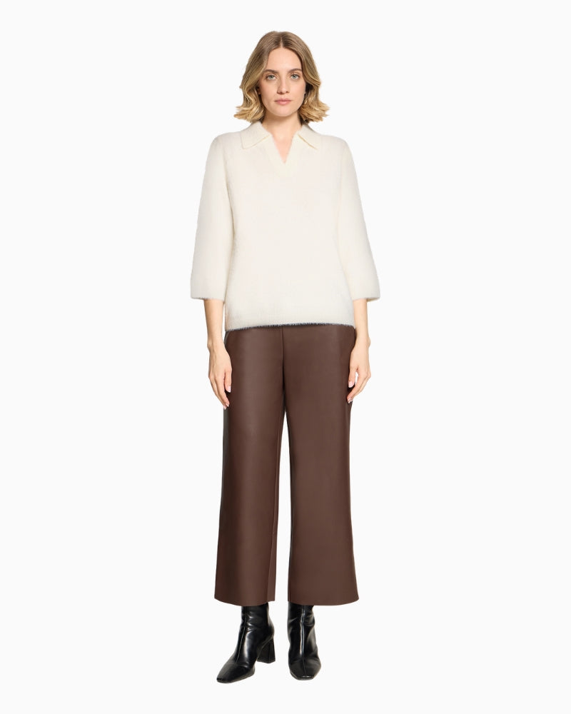 Betty Barclay Knit Jumper in Cream front view