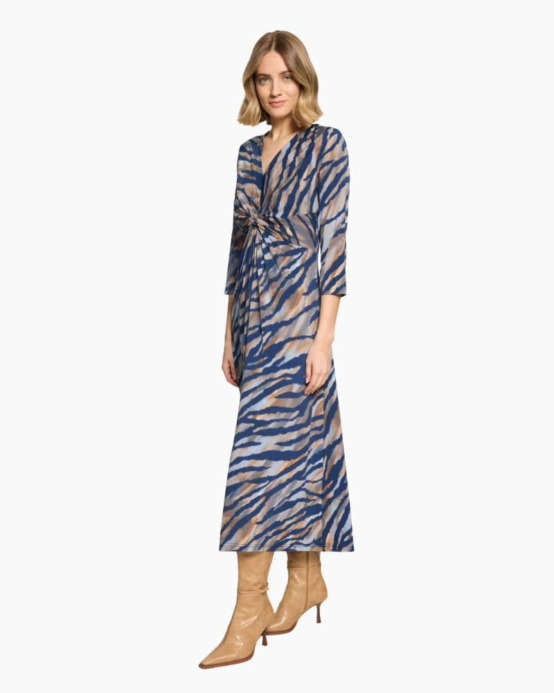 Betty Barclay Midi Dress in Blue side view