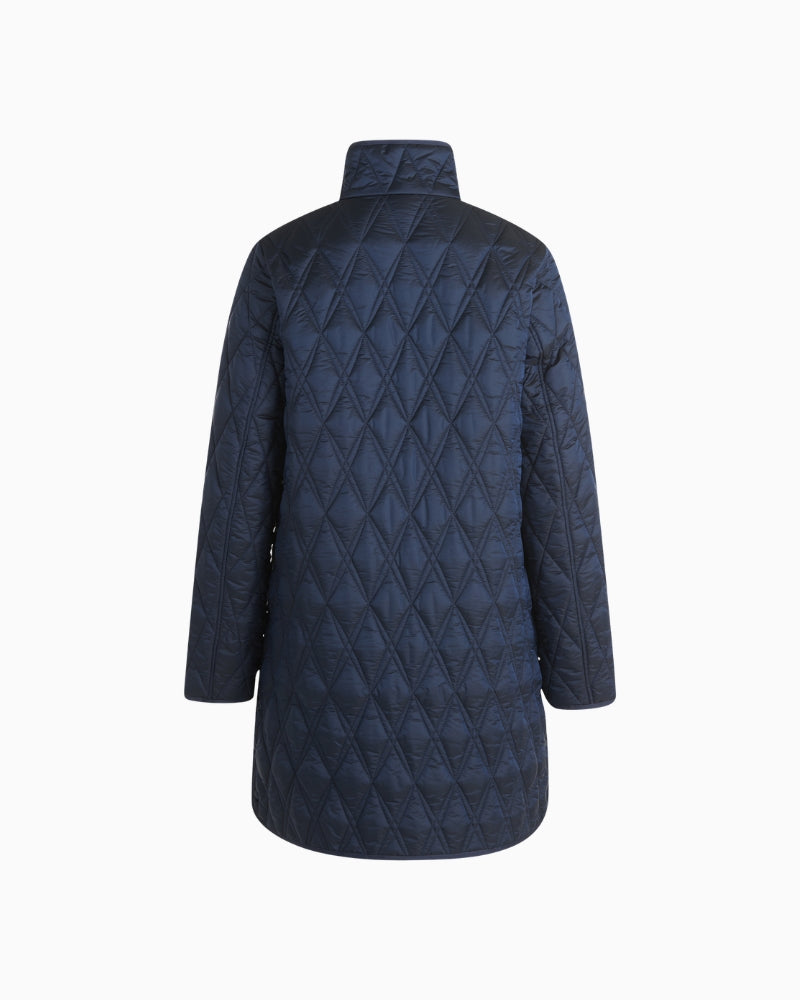 Betty Barclay Outdoor Jacket in Blue back view