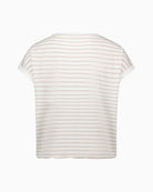 Betty Barclay placement jersey top flat lay back view – Áines Boutique