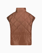 Betty Barclay Quilted Jacket in Tan back view
