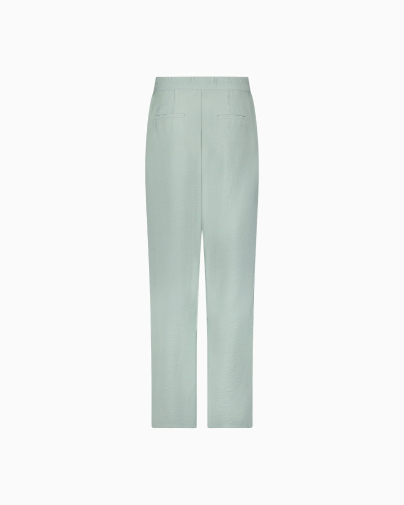 Betty Barclay plain coloured trousers flat lay back view  – Áines Boutique