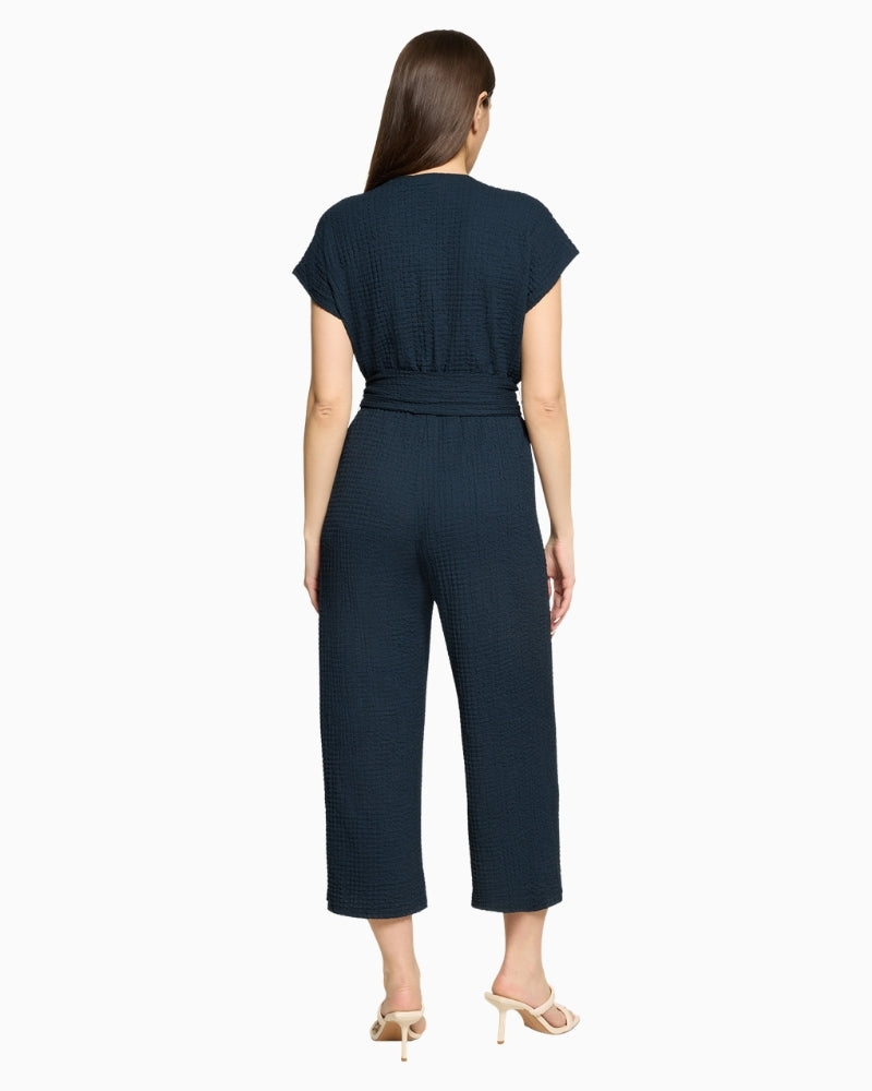 Betty Barclay dark sky jumpsuit back view