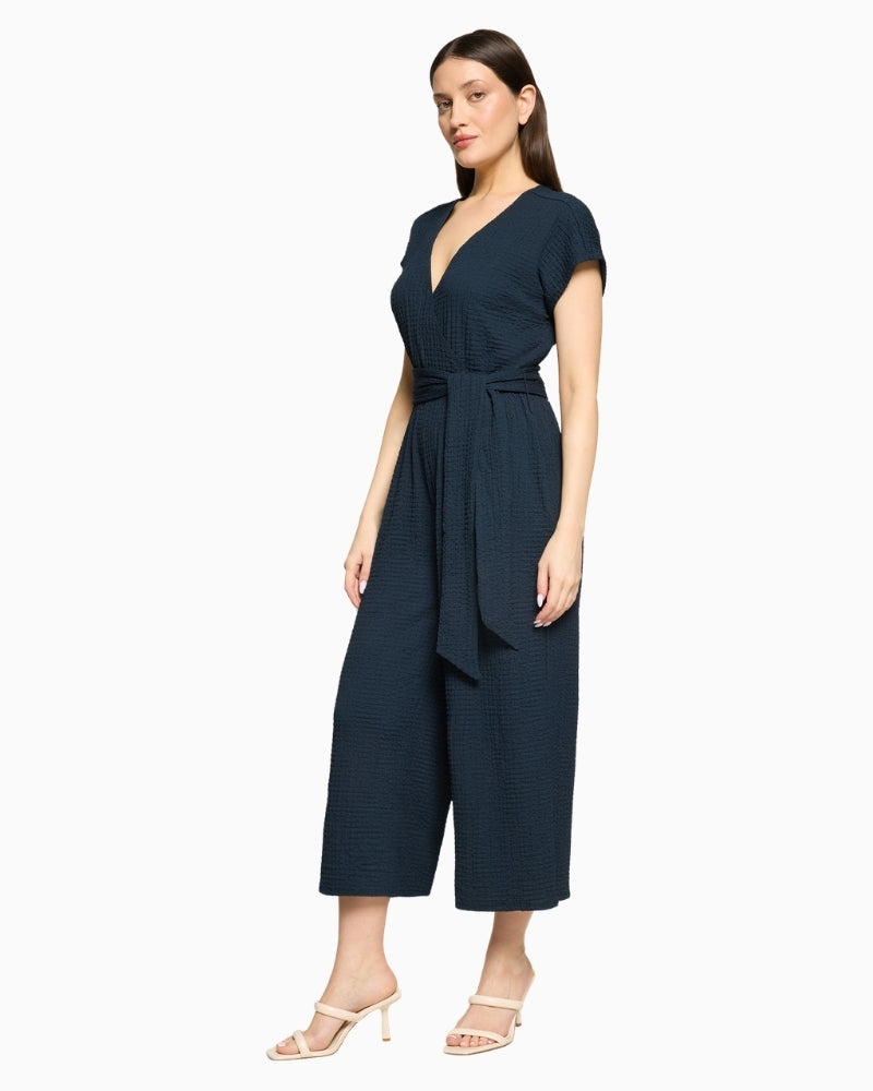 Betty Barclay dark sky jumpsuit full length front view