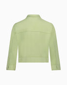 Betty Barclay foam green blazer jacket back view
