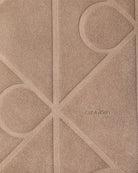 Calvin Klein embossed CK emblem suede detail – Áines Boutique
