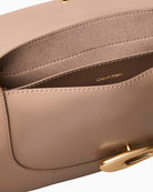 Calvin Klein hardware flap crossbody bag interior detail – Áines Boutique