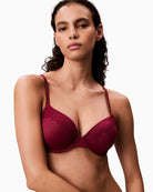 Close-up of CK Perfect Coverage Bra showing smooth cups and soft finish