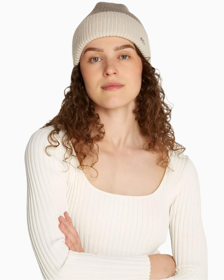 Calvin Klein - Metal Two-tone Chunky Beanie