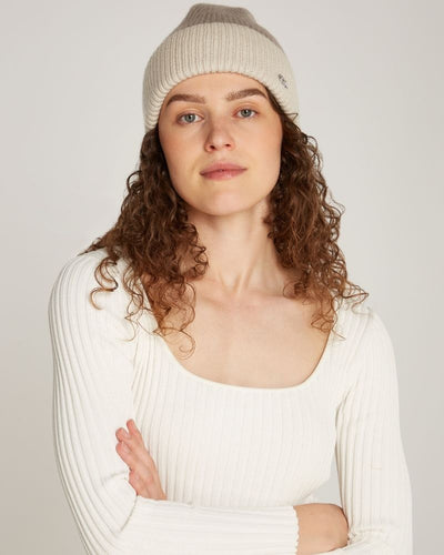 Calvin Klein - Metal Two-tone Chunky Beanie