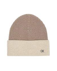 Calvin Klein - Metal Two-tone Chunky Beanie