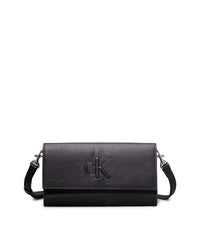 Calvin Klein - Sculpted Long Fold Strap Deboss Wallet