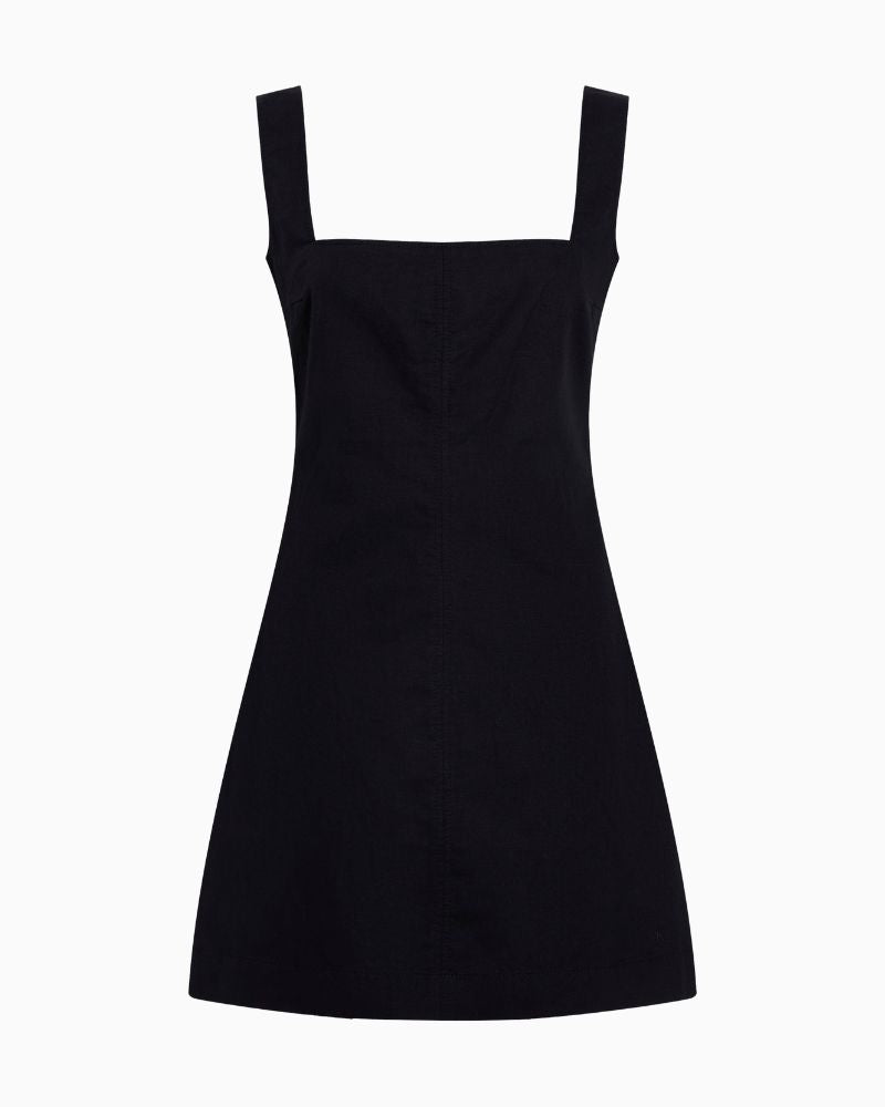 Calvin Klein - Soft Linen A-line Dress 