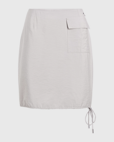 Calvin Klein - Viscose Nylon Blend Mini Skirt