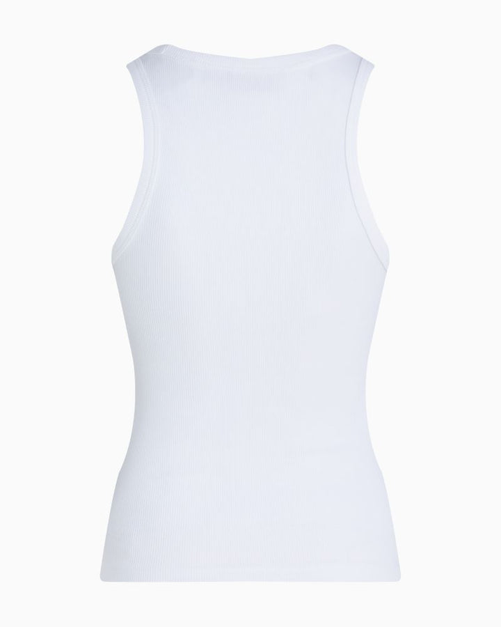 Calvin Klein - Woven Lable Rib Tank Top 