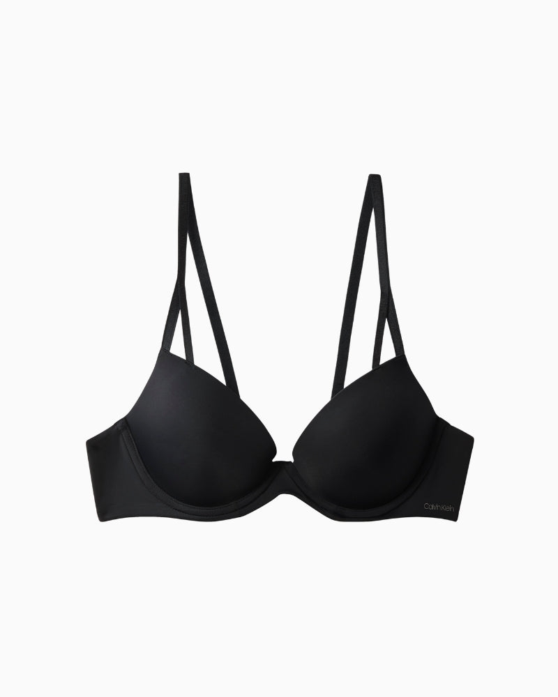 Calvin Klein - Push Up Plunge in black