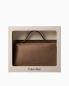 Calvin Klein beauty case giftset in taupe, presented in gift set box – Áines Boutique