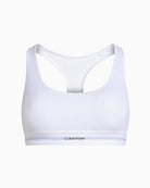 Calvin Klein Cotton Modal Rib Bralette in white 