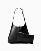 Long zip wallet included with Calvin Klein shoulder bag black – Áines Boutique