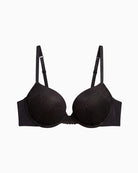 Calvin Klein Push Up Plunge Bra in Black cup detail