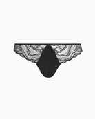 Calvin Klein lace thong fabric detail